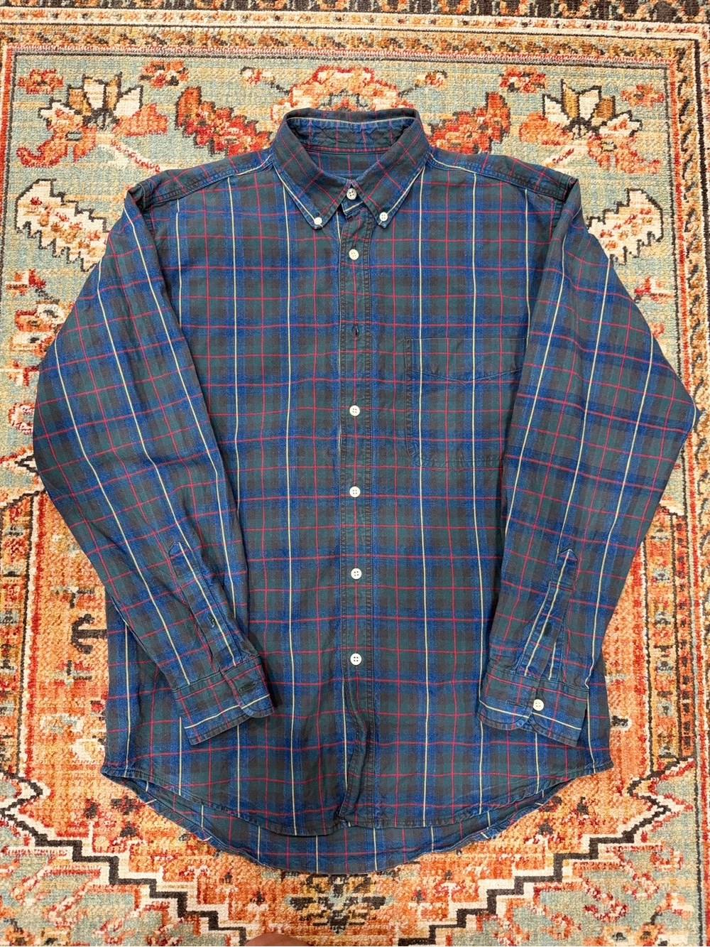 Vintage J. Crew Plaid Shirt